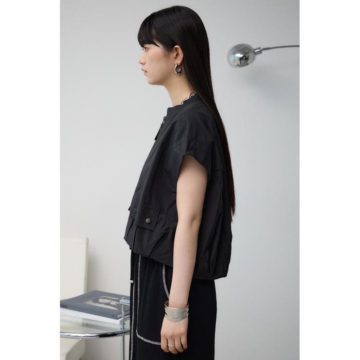 ギャザーヘムベスト | AZUL BY MOUSSY | 詳細画像16 