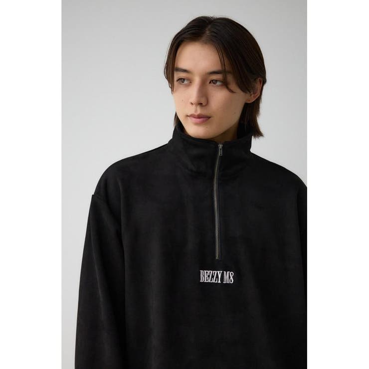 フェイクスウェードハーフジップPO | AZUL BY MOUSSY | 詳細画像14 