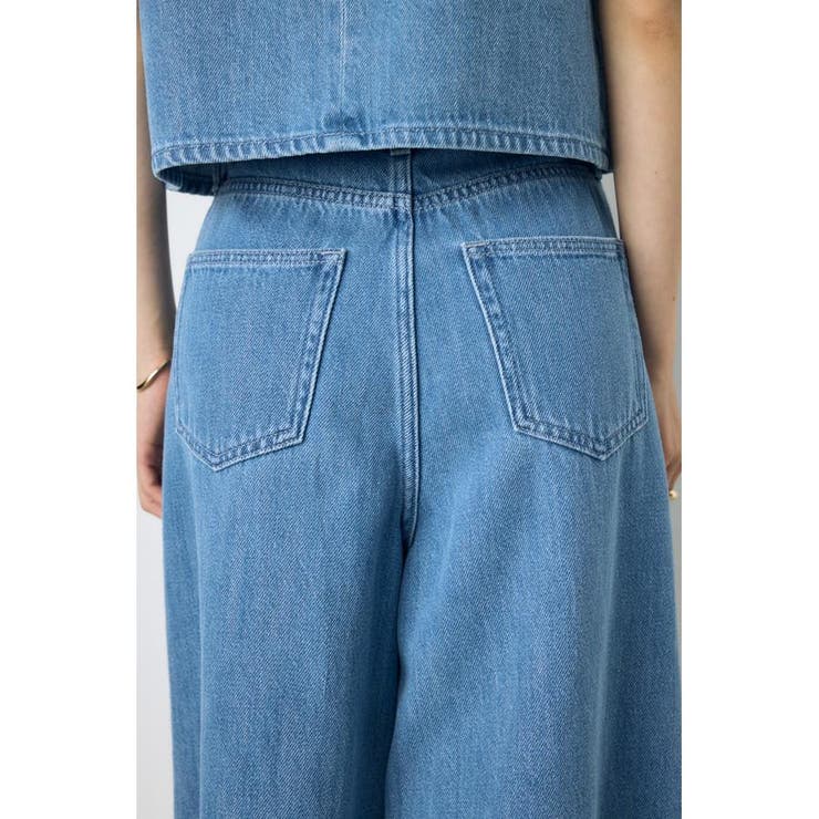 AZUL DENIM 甘撚りハーフパンツ | AZUL BY MOUSSY | 詳細画像7 