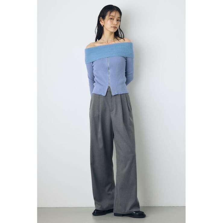 VENUSワイドツータックパンツ | AZUL BY MOUSSY | 詳細画像30 