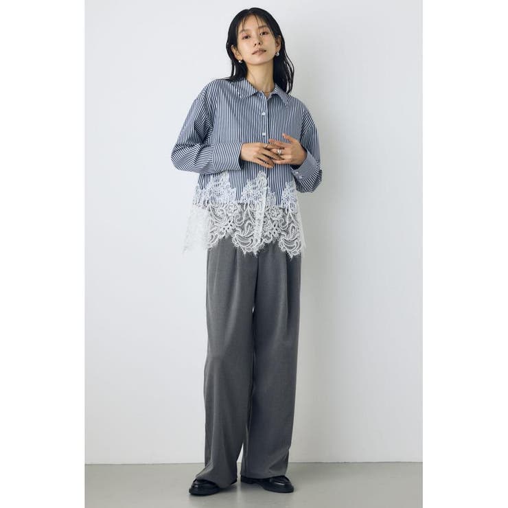 VENUSワイドツータックパンツ | AZUL BY MOUSSY | 詳細画像31 