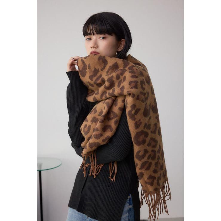 ビッグレオパードストール | AZUL BY MOUSSY | 詳細画像1 