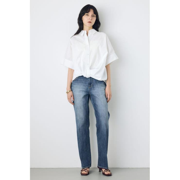 フロントタック半袖ドルマンブラウス | AZUL BY MOUSSY | 詳細画像6 
