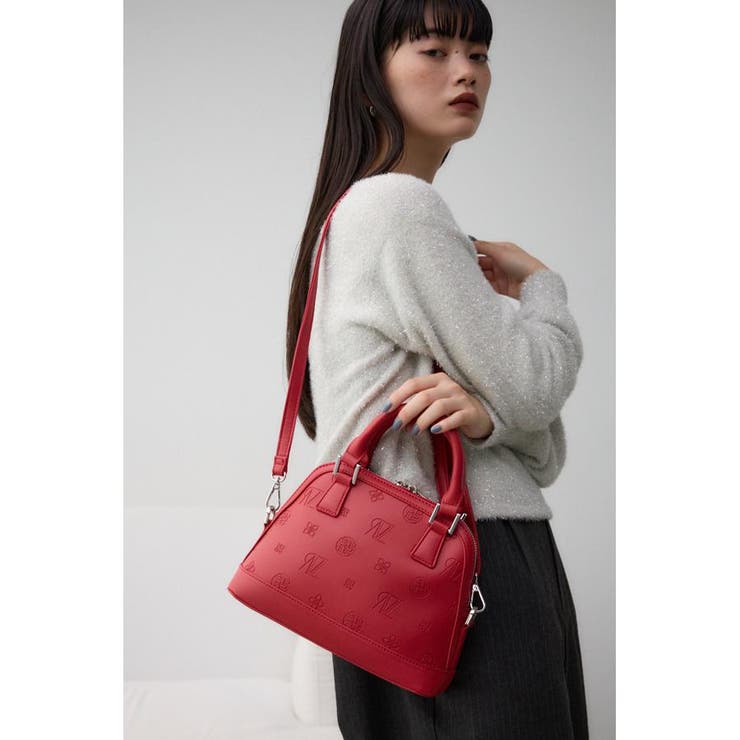 モノグラムダブルジップバッグ | AZUL BY MOUSSY | 詳細画像8 