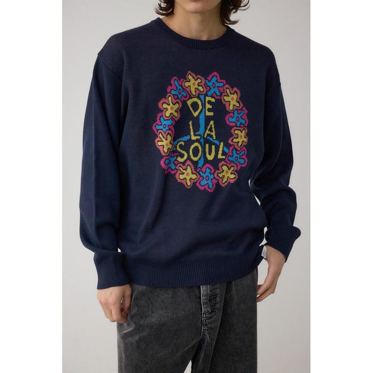 NVY | RAP HIP HOPグラフィックニット | AZUL BY MOUSSY