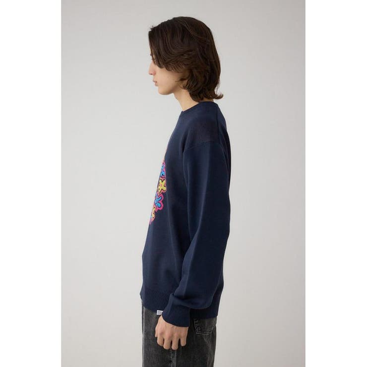 RAP HIP HOPグラフィックニット | AZUL BY MOUSSY | 詳細画像26 