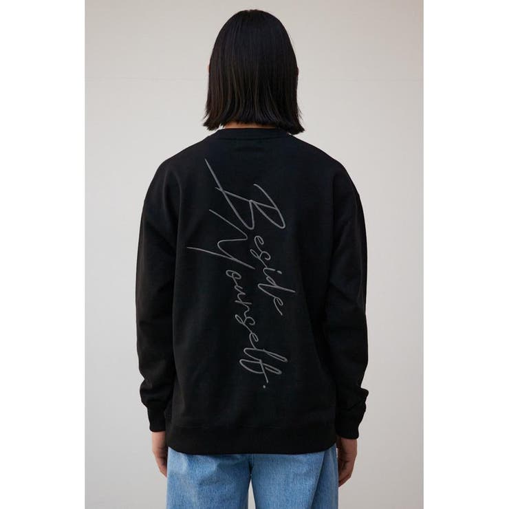 3D刺繍バックグラフィックスウェット[品番：AZLW0021707]｜AZUL BY