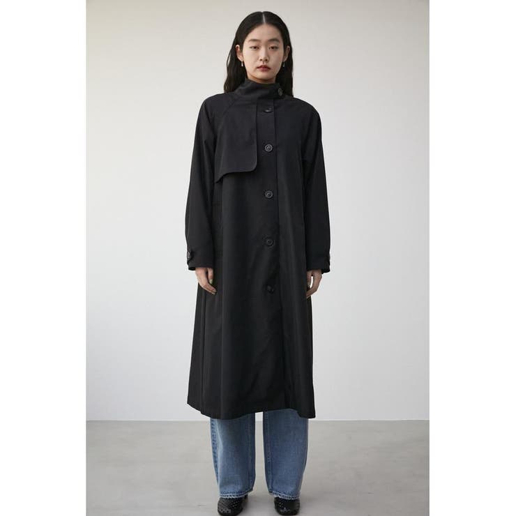 GRN】SPRING STAND COLLAR TRENCH CT[品番：AZLW0020659]｜AZUL BY