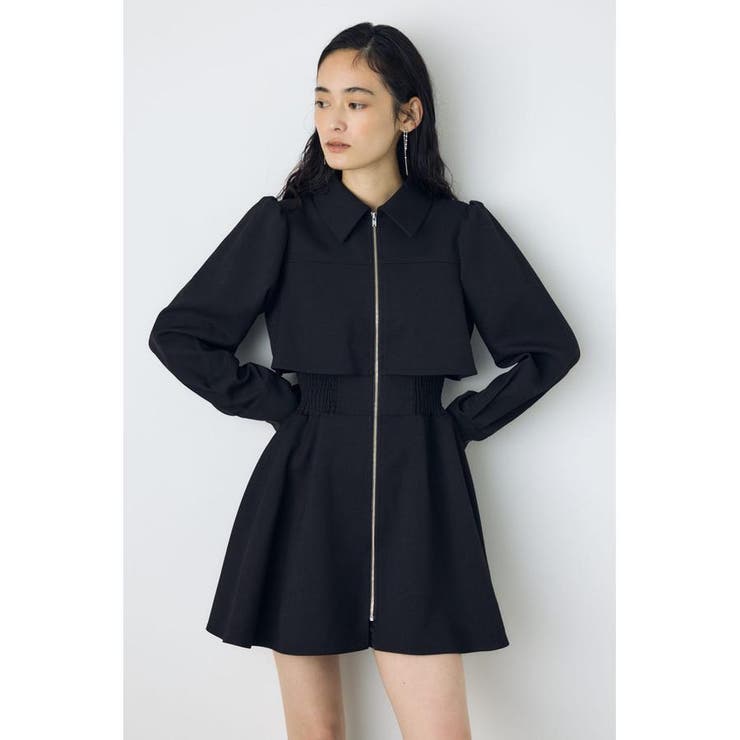 ジップフレアワンピース | AZUL BY MOUSSY | 詳細画像12 
