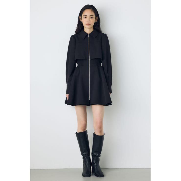 ジップフレアワンピース | AZUL BY MOUSSY | 詳細画像17 