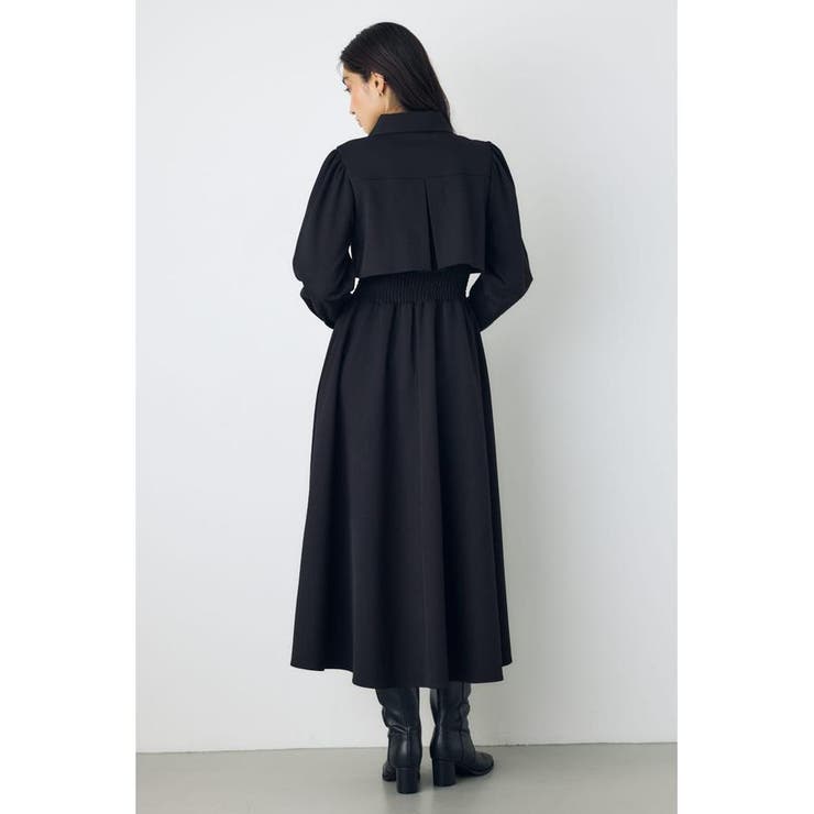 ジップフレアワンピース | AZUL BY MOUSSY | 詳細画像4 