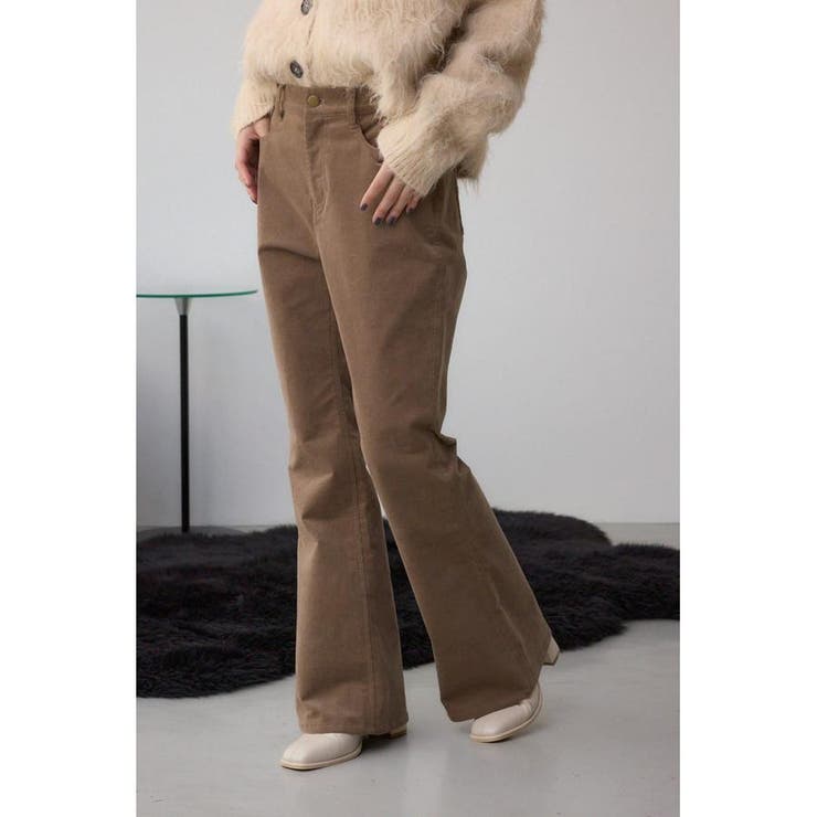 コーデュロイフレアパンツ[品番：AZLW0023979]｜AZUL BY MOUSSY
