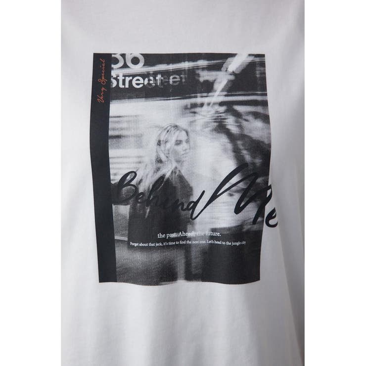 フォトプリントTシャツ | AZUL BY MOUSSY | 詳細画像8 