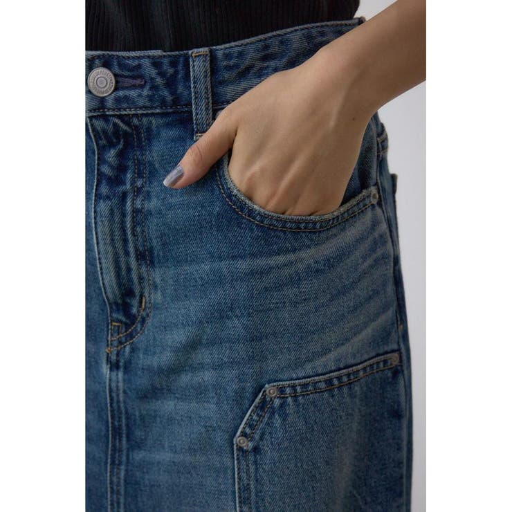 AZUL DENIM ダメージマーメイドスカート | AZUL BY MOUSSY | 詳細画像21 