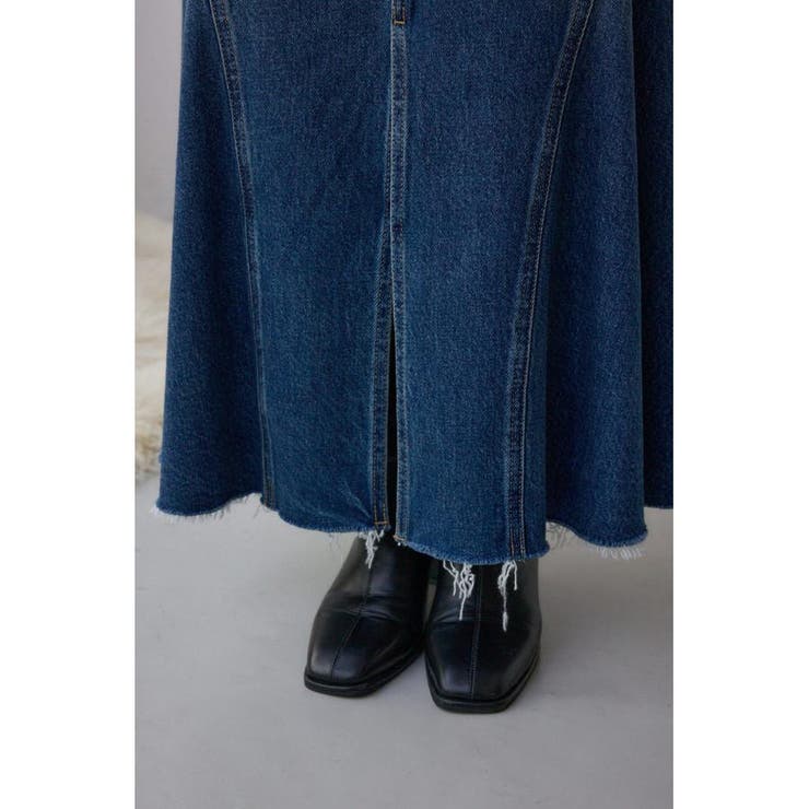 AZUL DENIM ダメージマーメイドスカート | AZUL BY MOUSSY | 詳細画像22 
