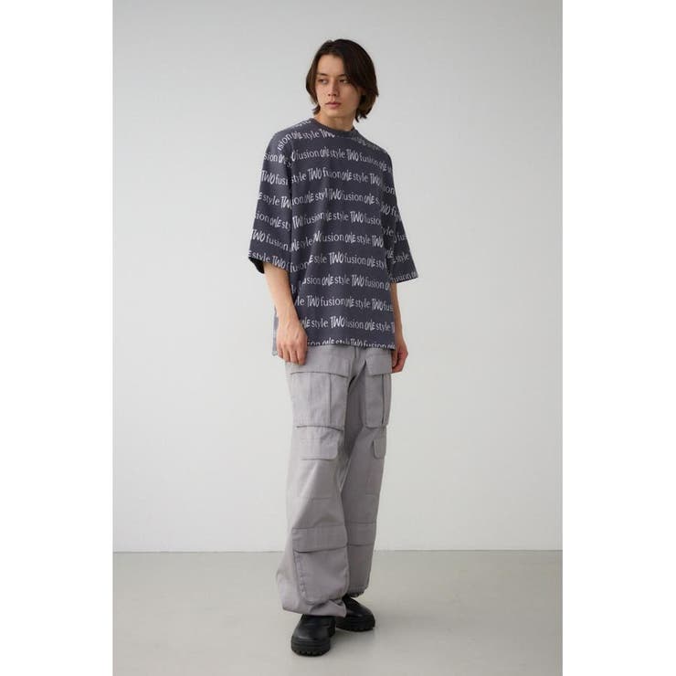 ジャガード総柄7分袖トップス | AZUL BY MOUSSY | 詳細画像13 