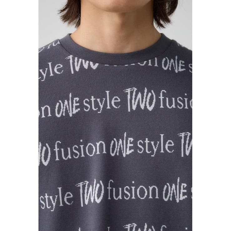 ジャガード総柄7分袖トップス | AZUL BY MOUSSY | 詳細画像17 