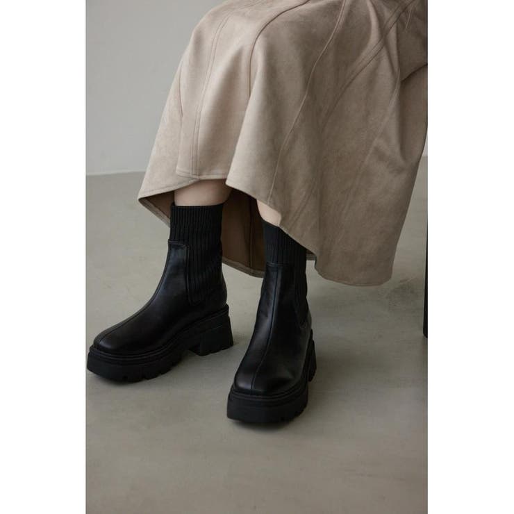 トラックソールソックスブーツ | AZUL BY MOUSSY | 詳細画像19 