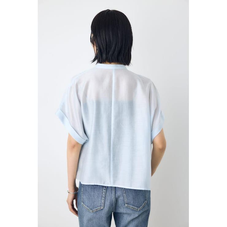 ハーフスリーブドルマンシャツ | AZUL BY MOUSSY | 詳細画像37 