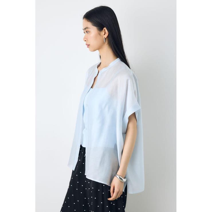 ハーフスリーブドルマンシャツ | AZUL BY MOUSSY | 詳細画像28 