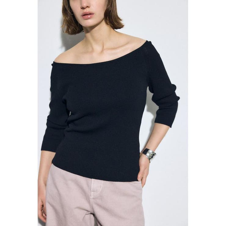 オフショルニットトップス | AZUL BY MOUSSY | 詳細画像11 