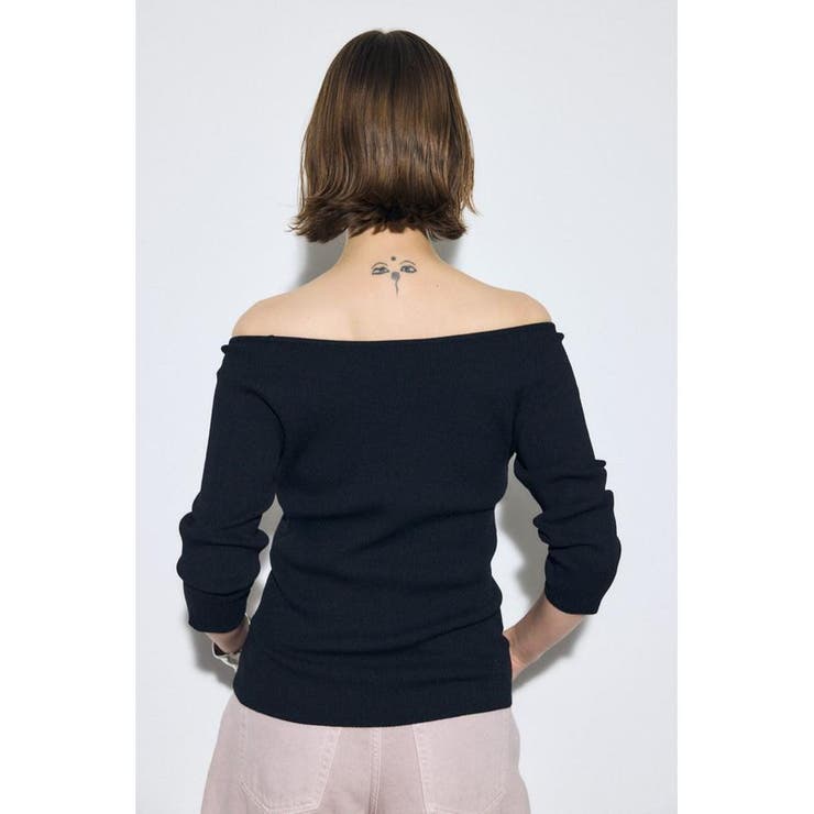 オフショルニットトップス | AZUL BY MOUSSY | 詳細画像14 