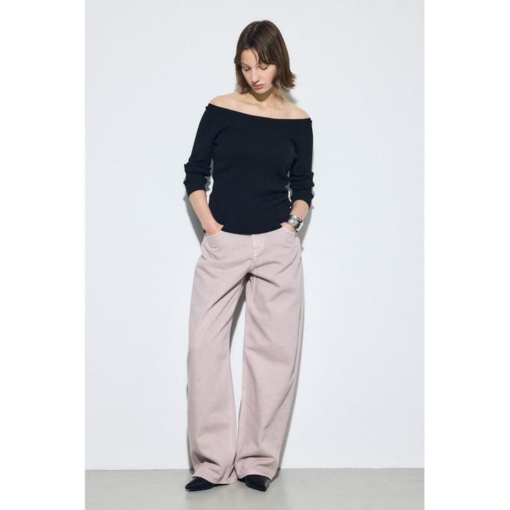 オフショルニットトップス | AZUL BY MOUSSY | 詳細画像15 