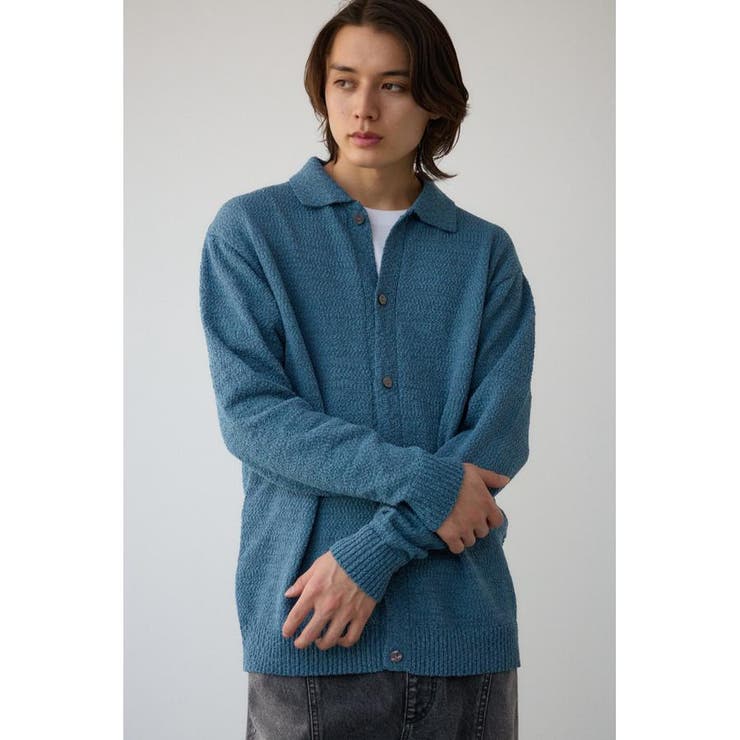 スポンディッシュブークレーニットカーディガン | AZUL BY MOUSSY | 詳細画像14 