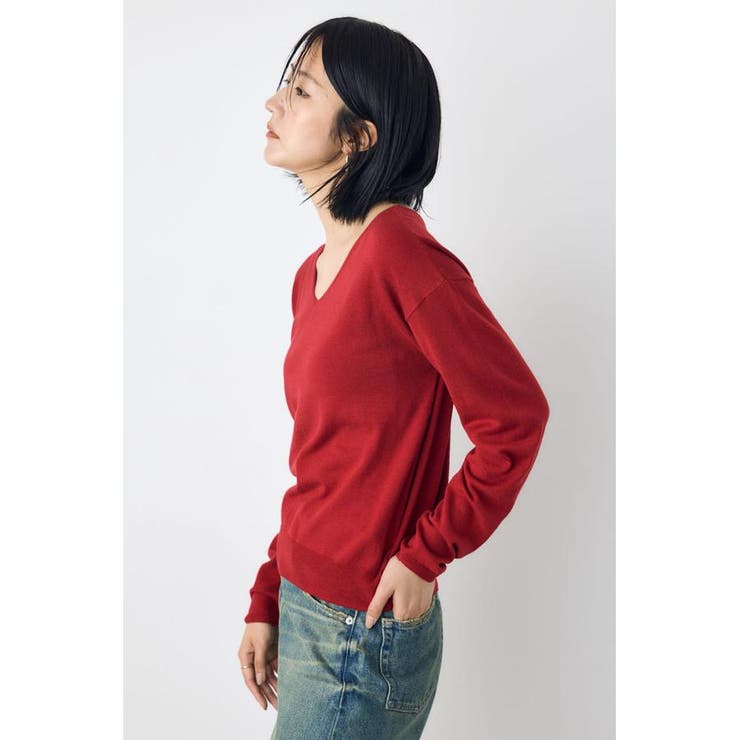 格上げ２WAYネックニット | AZUL BY MOUSSY | 詳細画像23 
