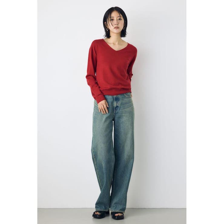 格上げ２WAYネックニット | AZUL BY MOUSSY | 詳細画像25 