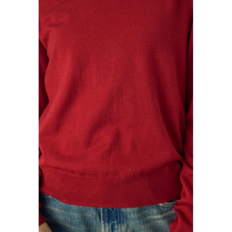 格上げ２WAYネックニット | AZUL BY MOUSSY | 詳細画像27 