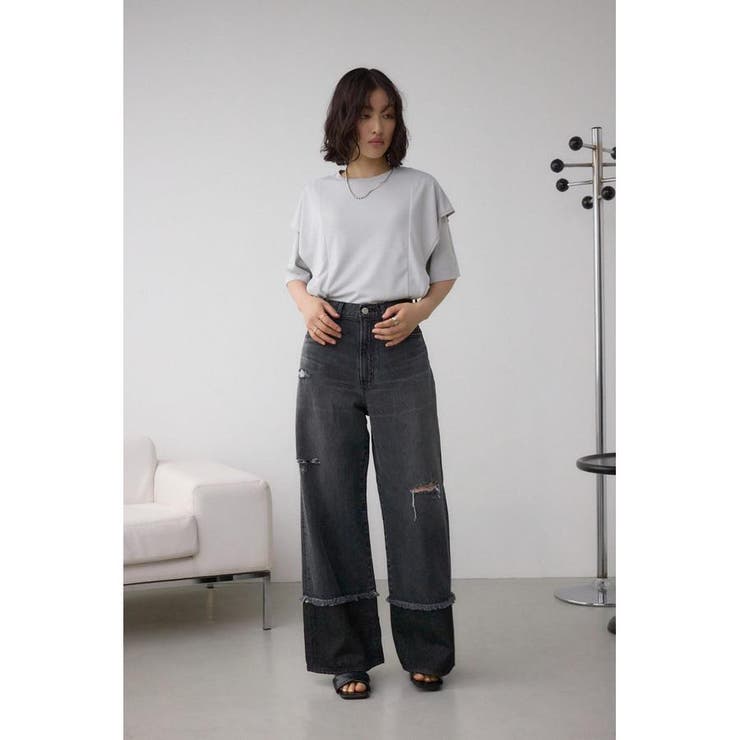 ラッフルカットトップス | AZUL BY MOUSSY | 詳細画像37 