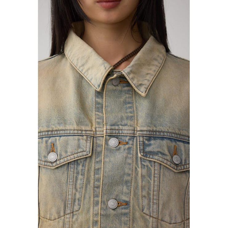 AZUL DENIM ヴィンテージデニムジャケット | AZUL BY MOUSSY | 詳細画像8 