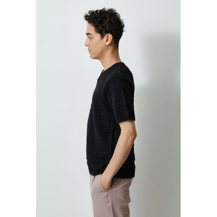 IKAT PATTERN JACQUARD KNIT | AZUL BY MOUSSY | 詳細画像16 