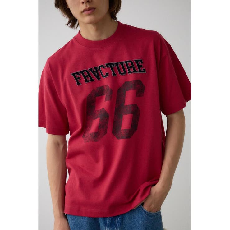 D/PNK3 | ブラッシュナンバーTシャツ | AZUL BY MOUSSY