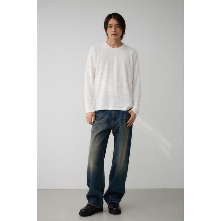 起毛スラブ長袖トップス | AZUL BY MOUSSY | 詳細画像4 