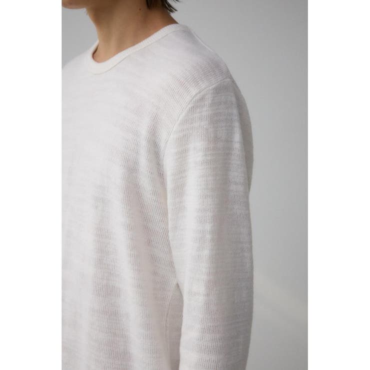 起毛スラブ長袖トップス | AZUL BY MOUSSY | 詳細画像9 