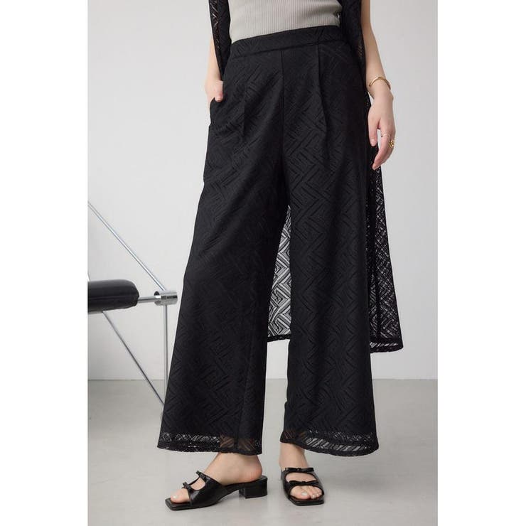 レースワイドパンツ | AZUL BY MOUSSY | 詳細画像13 