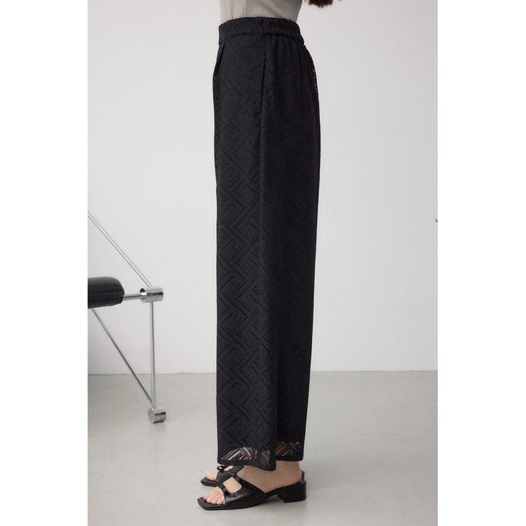 レースワイドパンツ | AZUL BY MOUSSY | 詳細画像17 