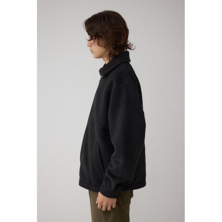 起毛スタンドカラージップアップブルゾン | AZUL BY MOUSSY | 詳細画像7 