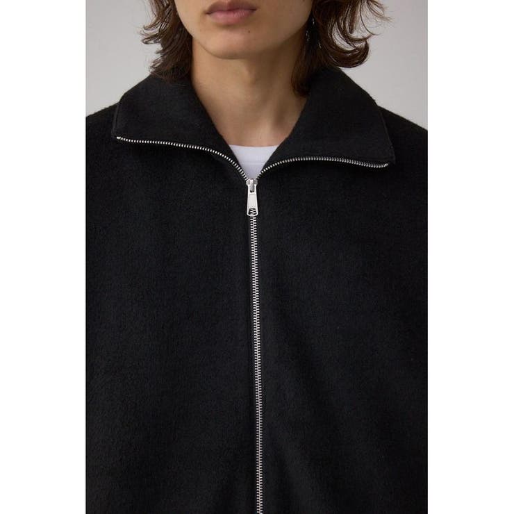 起毛スタンドカラージップアップブルゾン | AZUL BY MOUSSY | 詳細画像9 