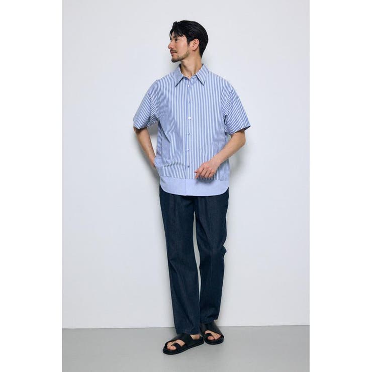 COOL MAX デニムスラックス | AZUL BY MOUSSY | 詳細画像14 