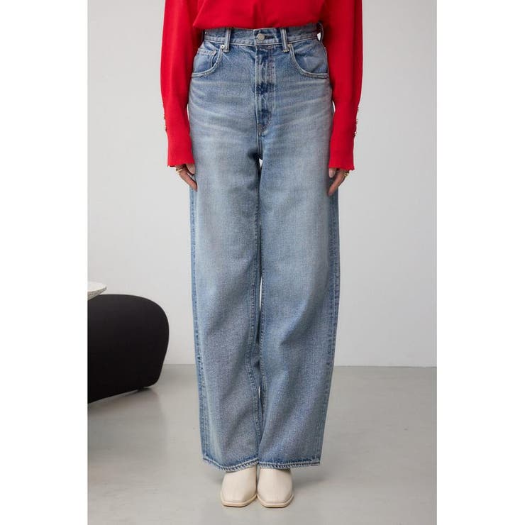AZUL DENIM ハイウエストワイドロング丈 | AZUL BY MOUSSY | 詳細画像25 