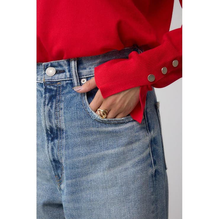 AZUL DENIM ハイウエストワイドロング丈 | AZUL BY MOUSSY | 詳細画像29 