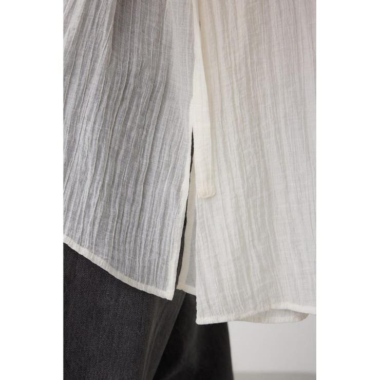 C/T冷感 サイドベルトブラウス | AZUL BY MOUSSY | 詳細画像11 