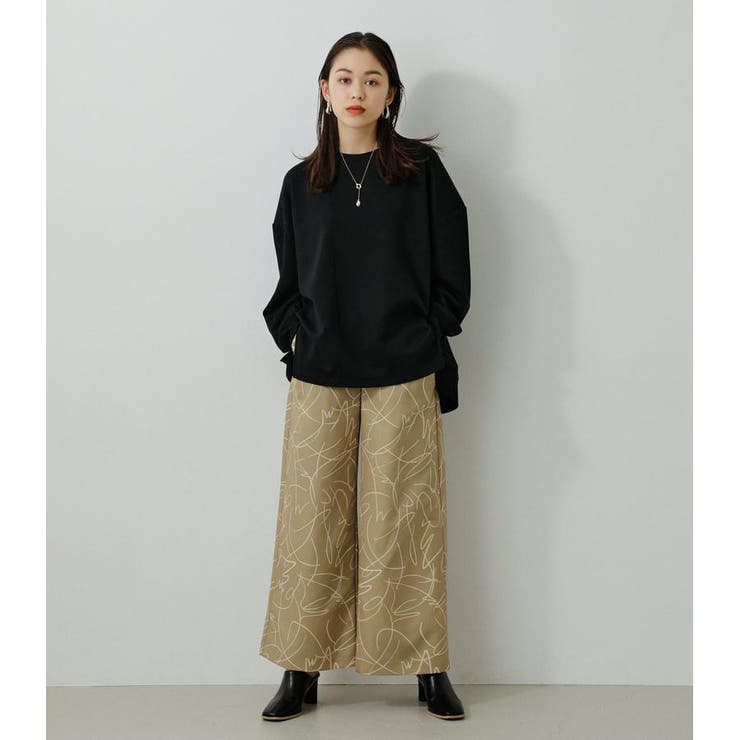 LINE DRAWING PRINT PT | AZUL BY MOUSSY | 詳細画像23 