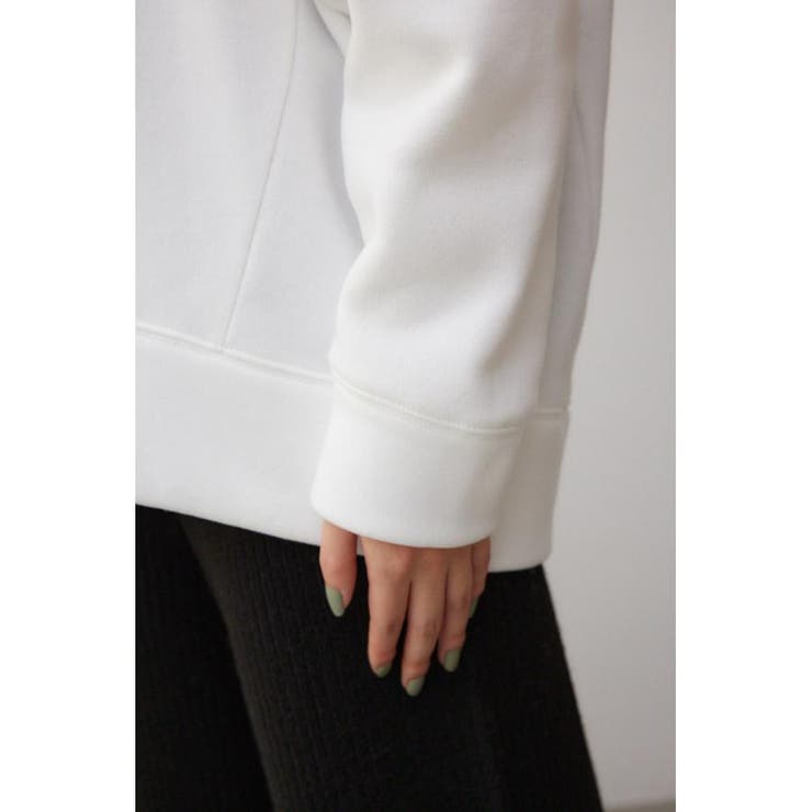 裏毛ロゴクルーネックトップス | AZUL BY MOUSSY | 詳細画像9 