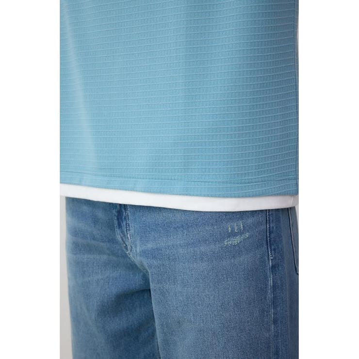 フェイクレイヤードジャガードTシャツ | AZUL BY MOUSSY | 詳細画像30 