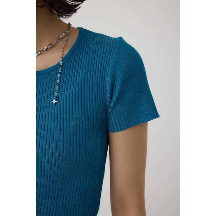 Wジップショートスリーブ配色リブプルオーバー | AZUL BY MOUSSY | 詳細画像39 