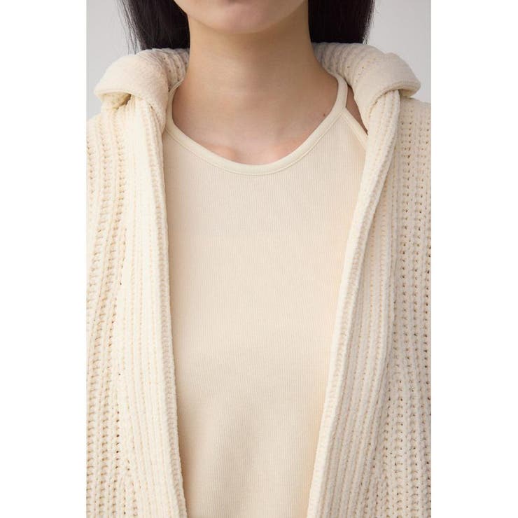 マットモールフードトッパーカーデ | AZUL BY MOUSSY | 詳細画像8 